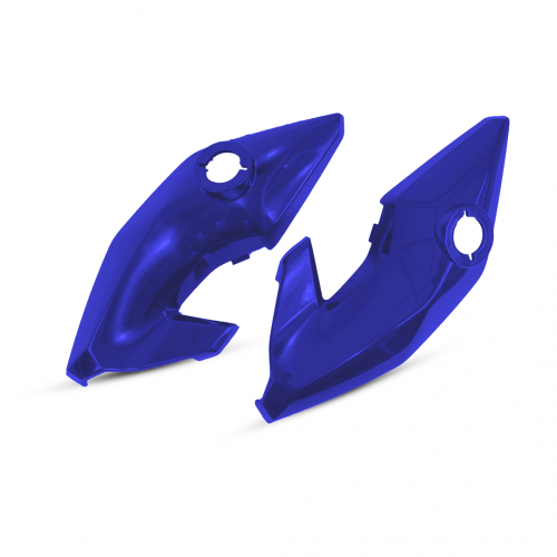 Carenagem do Farol Lateral (Dir./Esq.) Adap. p/ Fan 150 2014/Titan 150 EX 2014 - Azul Twister