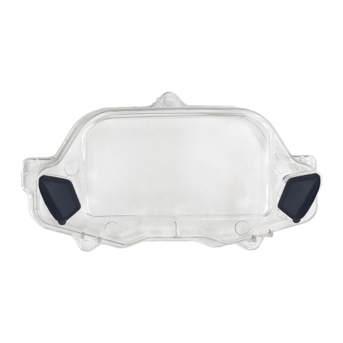 Lente da Carcaça do Painel Adaptável p/ Fan 125 2014-17 - Dois Botões Lente da Carcaça do Painel Adaptável p/ Fan 125 2014-17 - Dois Botões