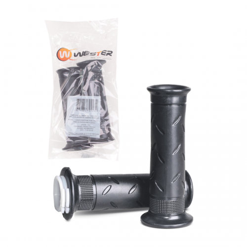 Manopla Adaptável p/ Biz 125 2006-24 - Com Roldana e Com Furo